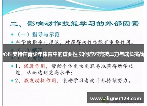 心理支持在青少年体育中的重要性 如何应对竞技压力与成长挑战